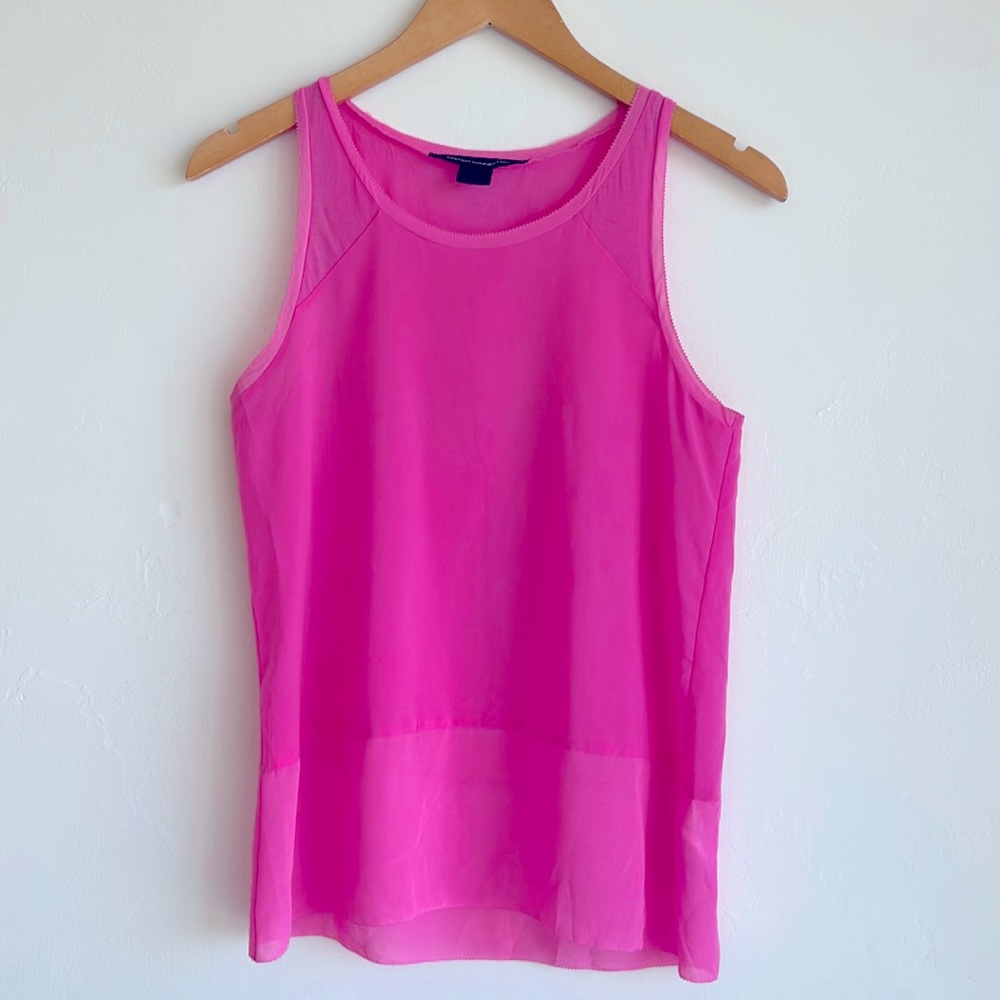 French Connection Pink Tank Top
